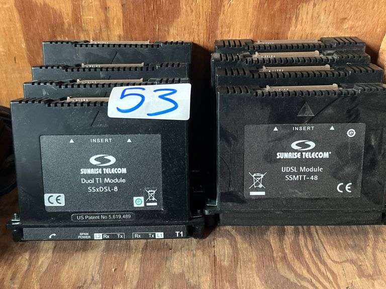 SUNRISE TELECOM DUAL T1 MODULE SSxDSL-8
