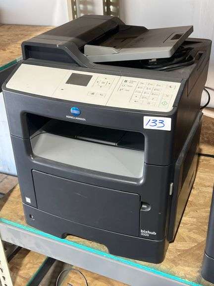 KONICA MINOLTA BIZHUB 3320 FAX MACHINE PRINTER WITH POWER CABLE