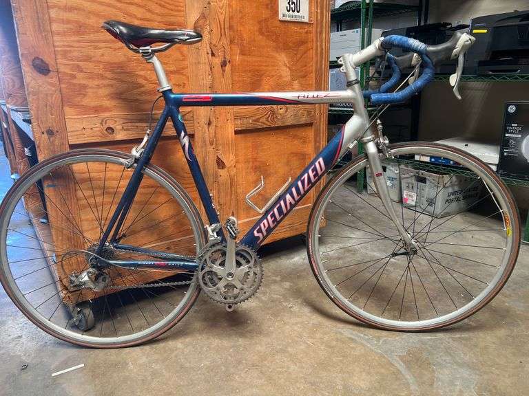 SPECIALIZED ALLEZ ELITE VINTAGE BICYCLE MADE WITH ENHANCED BUTTED ALUMINUM, WITH SHIMANO ULTEGRA FLIGHT DECK