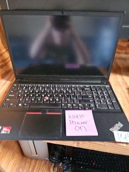 LENOVO THINKPAD E15 GEN 2 LAPTOP WITH AMD RYZEN 5 4000 SERIES AND AMD RADEON GRAPHICS WONT POWER ON