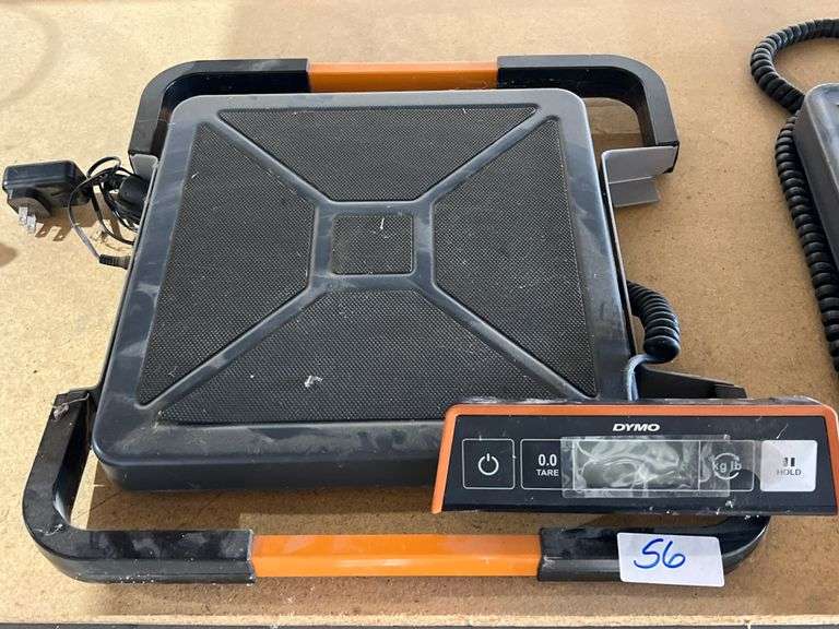 DYMO MODEL S400 RUGGED SHIPPING SCALE 400LB CAP. WITH POWER CABLE INCLD.