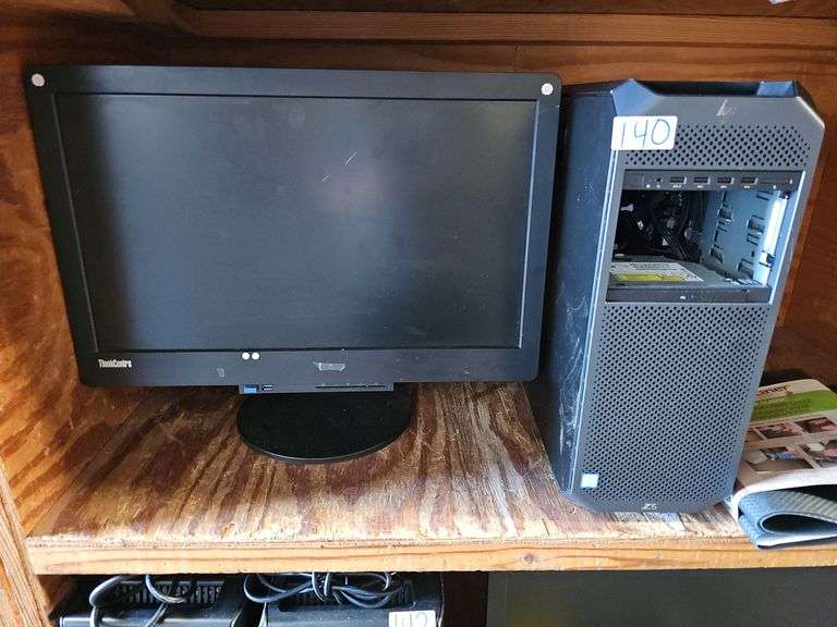LENOVO THINKCENTRE TINY-IN-ONE 23 MONITOR 10DQD **MONITOR ONLY** WITH HP Z6 COMPUTER WITH XEON INTEL RMN: FCLSA-1702 COMPUTER FOR MINOR REPAIR