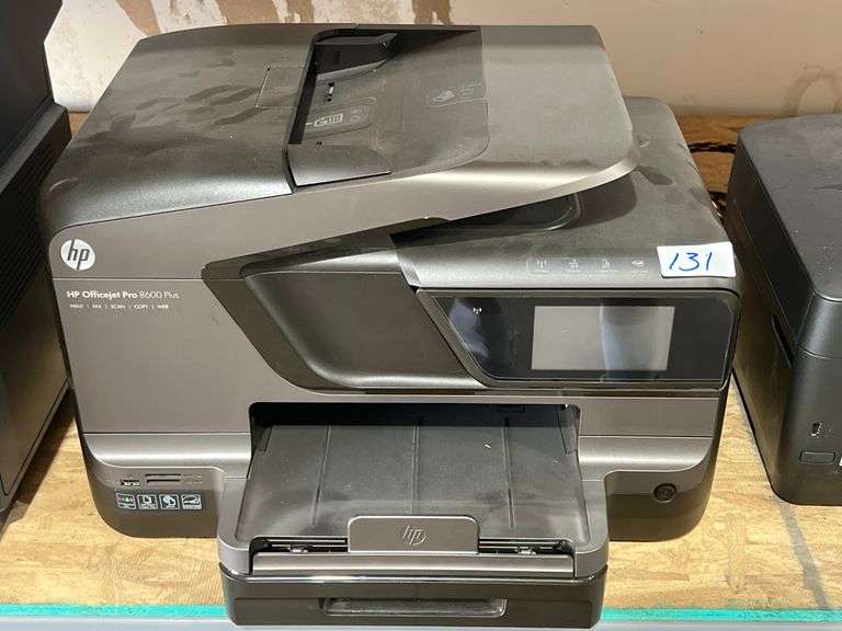 HP OFFICEJET PRO 8600 PLUS COLOR PRINTER WITH POWER CABLE