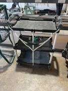 OLYMPIA 3-TIER ROLLING CART APROX 26" x 15" x 32"