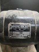 THE MASTER ELECTRIC CO, ALTERNATING CURRENT LABORATORY LATHE NO.2 STYLE 152014