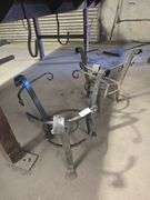 CUSTOM WELDED BLANET FRAMES APROX 19"DIA. x 20"H