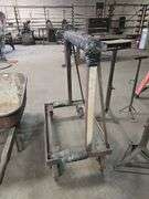 MATERIAL HAULING ROLLING STAND APROX 2'x37"x46"