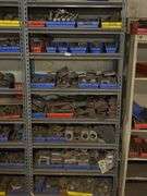 SOLID IRON CUSTOM MADE FENCING DÉCOR / HARDWARE / ACCESSORIES WITH MULTIPLE PCS PER BIN **bins & shelves not included** SOLD PER BIN LOT