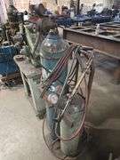 OXY/ACC CART WITH TORCH AND GAUGE MANIFOLD ALL NEEDED HOSING INCLD.