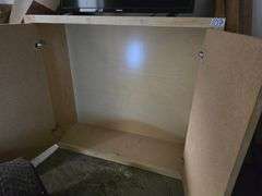 WOODEN CABINET PROJECT APROX 41"x13"x3'