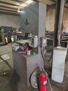 DAKE PARMA TRADE MASTER INDUSTRIAL VERTICAL BAND SAW 330A 240V WITH BREAKER BOX *hard wired requires disconnect