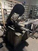 FMB FABRICA MACHINE BERGAMO INDUSTRIAL BAND SAW MODEL TRITON 220V 50HZ 1.1KW 290Kg BOLTED INTO GROUND