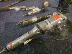 PNEUMATIC HAND TOOLS INCLUDING ANGLE POLISHER, RATCHET, , CUTTOFF ECT