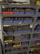 SOLID IRON CUSTOM MADE FENCING DÉCOR / HARDWARE / ACCESSORIES WITH MULTIPLE PCS PER BIN **bins & shelves not included** SOLD PER BIN LOT