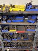 SOLID IRON CUSTOM MADE FENCING DÉCOR / HARDWARE / ACCESSORIES WITH MULTIPLE PCS PER BIN **bins & shelves not included** SOLD PER BIN LOT