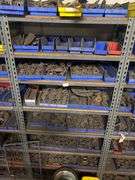 SOLID IRON CUSTOM MADE FENCING DÉCOR / HARDWARE / ACCESSORIES WITH MULTIPLE PCS PER BIN **bins & shelves not included** SOLD PER BIN LOT