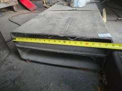 SQUARE RECTANGLE TUBE STEEL STOCK APROX 20" x 4" x 25'