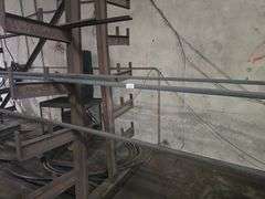 20' IRON RECTANGLE SOLID STOCK APROX 1.5" x 5/8"