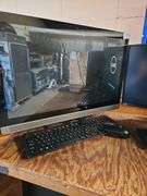 HP PAVILION ALL IN ONE MONITOR PC WITH USB MOUSE & KEYBOARD INCLD. JUST BEEPS UPON STARTUP