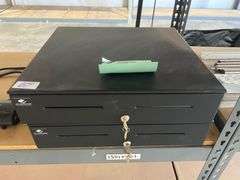 APG SERIES 4000 METAL CASH DRAWER WITH KEYS INCLD.