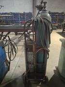 OXY/ACC CART WITH TORCH AND GAUGE MANIFOLD ALL NEEDED HOSING INCLD.