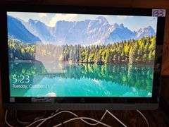 HP ALL IN ONE PC MONITOR MODEL 24-e014, USB MOUSE AND KEYBOARD INCLD. POWERS ON BUT PASSWORD PROTECTED