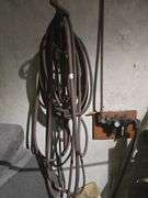 SPEEDAIRE PNEUMATIC GAUGE MANIFOLD 160PSI MAX COMPLETE WITH EXTREMELY LARGE HOSE **Requires removal from wall