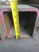 SQUARE STEEL HOLLOW STOCK APROX 6" x 25'