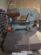 SCOTCHMAN DUAL OPERATOR 100 TON IRON WORKER MODEL 00/100/24M 5HP 230V 3PH 2650 HYDRAULIC SYSTEM PRESSURE 100-24M **hard wired in