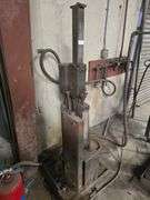 BLACKSMITHS PNEUMATIC POWER HAMMER FORGE APROX 5' TOTAL H