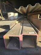 SQUARE STEEL HOLLOW STOCK APROX 6" x 25'