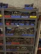 SOLID IRON CUSTOM MADE FENCING DÉCOR / HARDWARE / ACCESSORIES WITH MULTIPLE PCS PER BIN **bins & shelves not included** SOLD PER BIN LOT