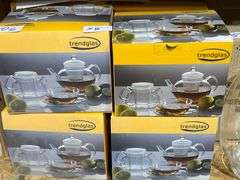 TRENDGLAS CANDLE LIGHT LARGE WITH WOODEN BOARD 302122