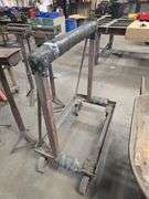 MATERIAL HAULING ROLLING STAND APROX 2'x37"x46"