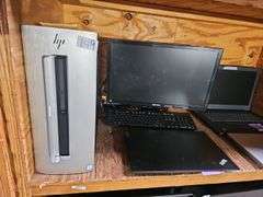 HP ENVY PC WITH CORE i7 7th GEN INTEL WITH SAMSUNG S22E310 22" MONITOR INCLD. BOTH WITH POWER CABLES, HDMI CABLE & USB KEYBOARD INCLD. BOTH POWER ON, PASSWORD INCLD.