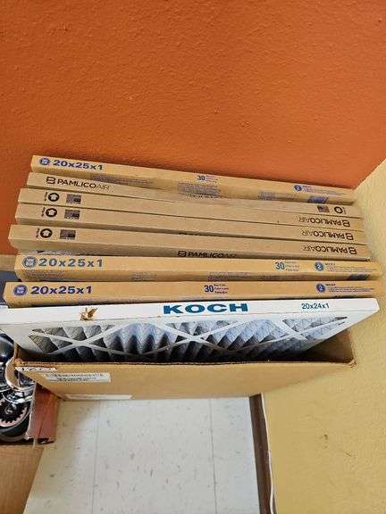 20"x25"x1" AIR FILTERS INCLUDING TRUE BLUE AND PAMLICO AIR