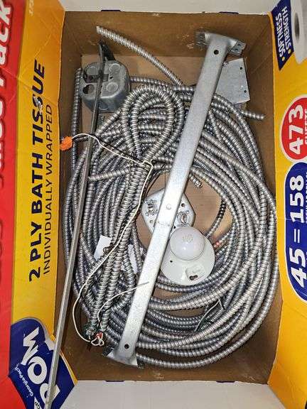 ELECTRICAL CONDUIT TUBING FOR LIGHT FIXTURE
