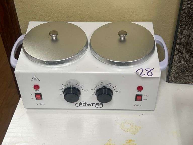 CAOWOSA DUAL BAY WAX WARMER MODEL WAX-5002  200W