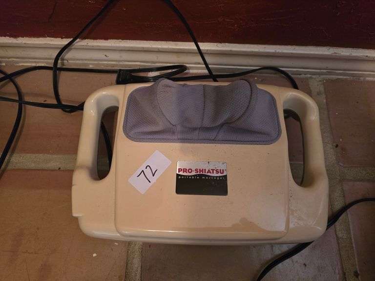 Pro-Shiatsu portable massager model 9323