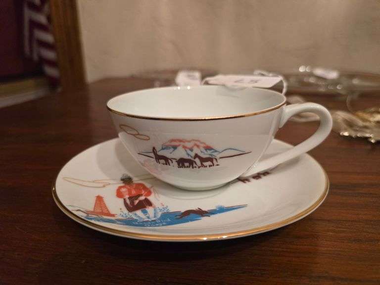 Knox fine China Bacon Rind by Acee Blue Eagle made in Japan