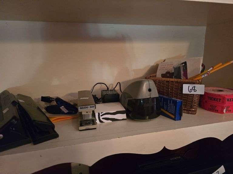 Variety of office supplies