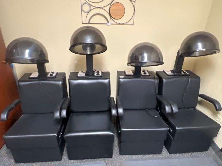 BUY-RITE X-TRA HOT 1500W SALON HAIR DRYER MODEL HM1500 WITH BLACK SALON CHAIR INCLD.