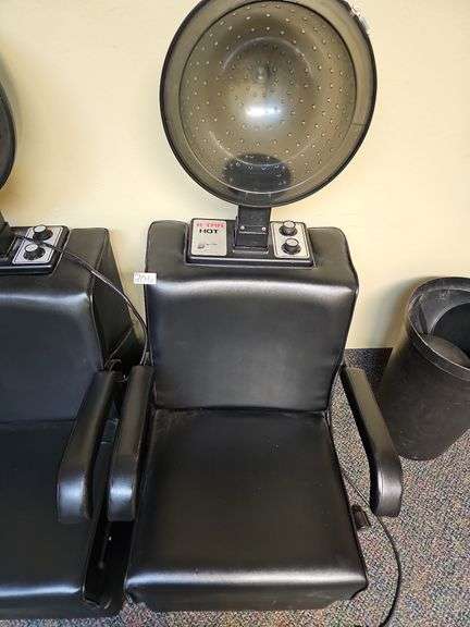 BUY-RITE X-TRA HOT 1500W SALON HAIR DRYER MODEL HM1500 WITH BLACK SALON CHAIR INCLD.