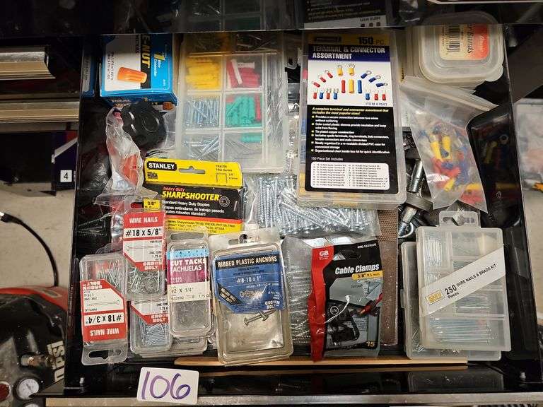 WIDE VARIETY OF SORTED HARDWARE