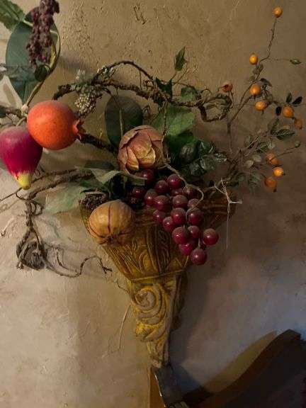 Wall Sconce with Floral