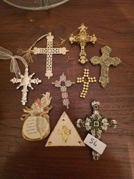 Small religious hanging trinkets