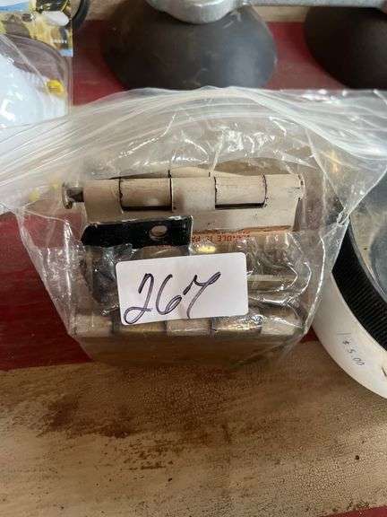 vintage hinges set of 4