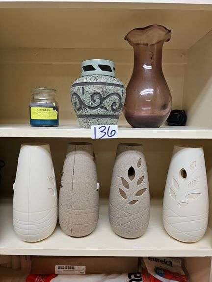 GLADE AUTOMATIC AIR FRESHENERS, WAX WARMER, CANDLE AND VASE