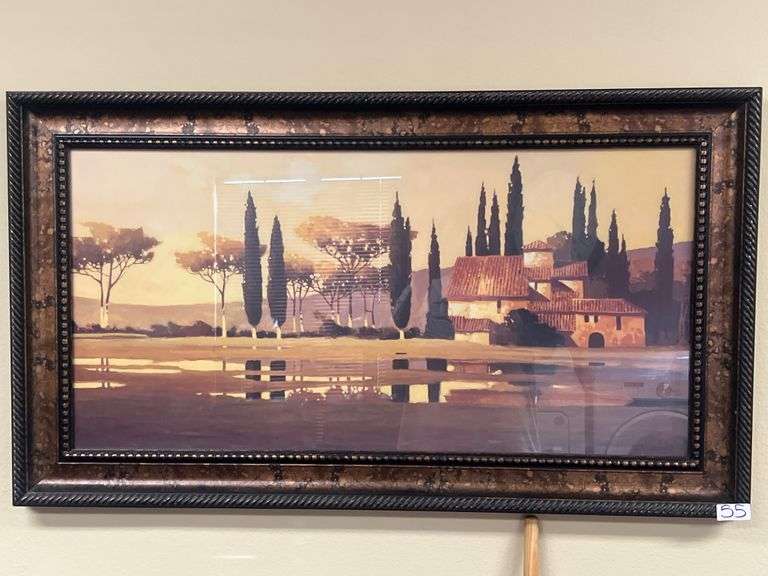 LANDSCAPE ART PIECE BY HAY SLETTE 46"x26"