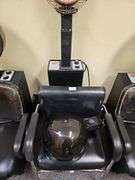 BUY-RITE X-TRA HOT 1500W SALON HAIR DRYER MODEL HM1500 WITH BLACK SALON CHAIR INCLD.